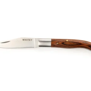Whitby Folding Knife (2.75") Dark Wood PK335